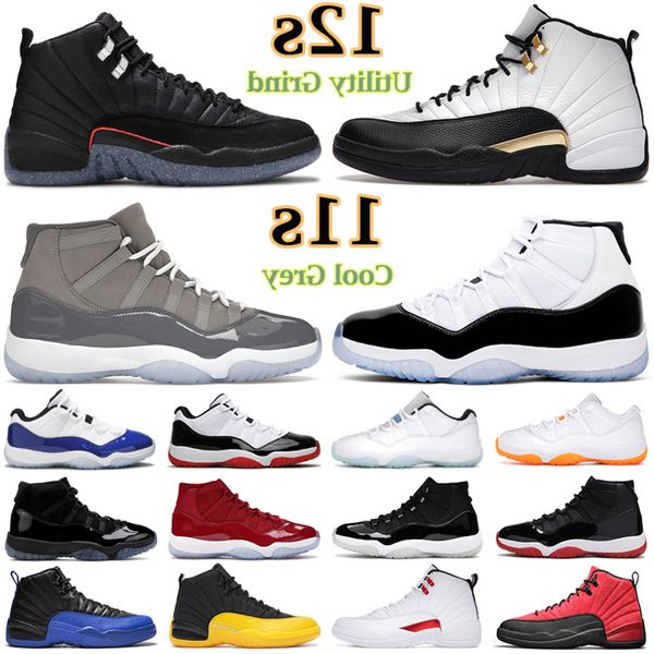 

mens basketball shoes 11s cool grey 11 bred concord space jam gamma blue bright citrus 12s royalty taxi utility grind twist 12 men women tra
