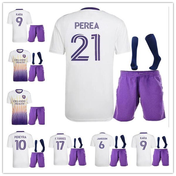 

mls fans player 2022 2023 orlando soccer jerseys home city nani pato dwyer akindele mueller 22 23 ruan kljestan johnson child football shirt, Black;yellow