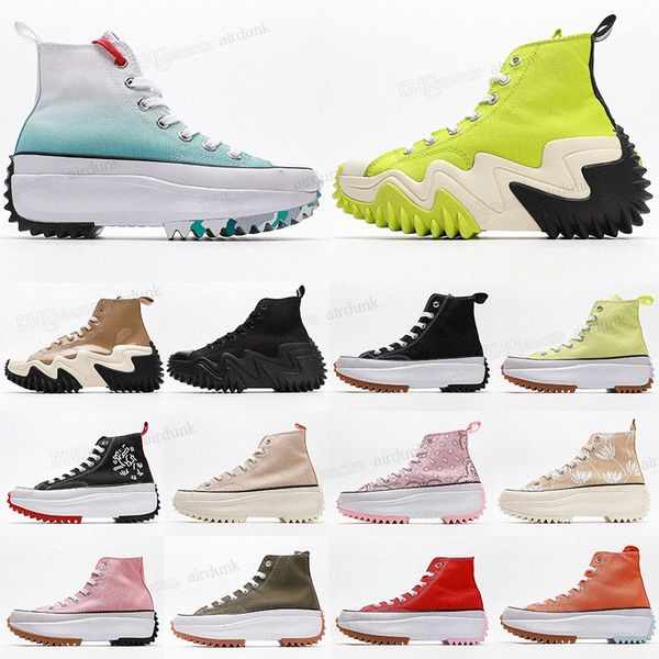 

2023 womens run hike casual shoes star hi motion women british clothing brand joint jagged orange black motion white high classic twhmm#