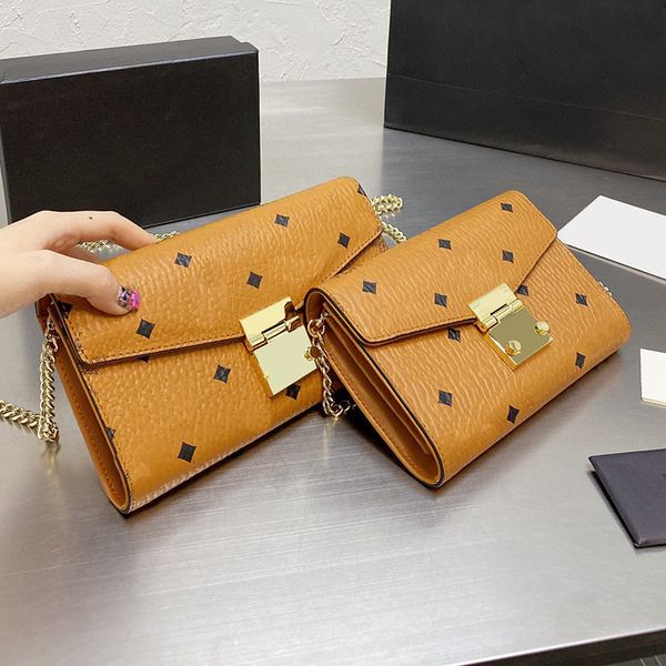 

crossbody bag clutch handbag chain purse fashion shoulder bags hardware envelope flap letter women leather postman bag wallets card holder