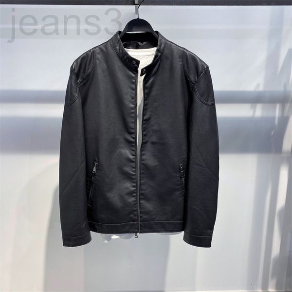 

men's jackets designer spring men's casual jacket fb422 leather etbr, Black;brown