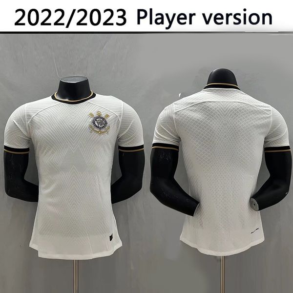 

22 23 corinthian player version home soccer jerseys paulinho willian r9 ronaldo football shirts guedes r.augusto luan fagner gil jersey cami, Black;yellow