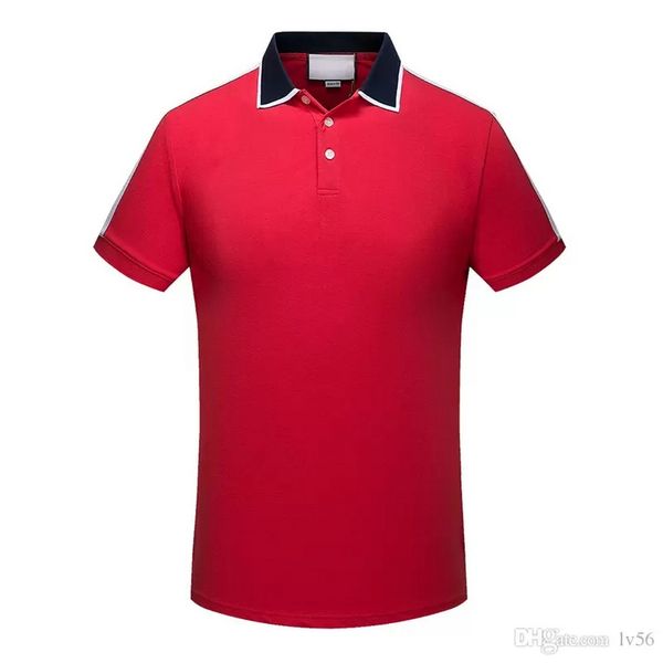 

mens stylist polo shirts luxury italy men clothes short sleeve casual men's summer t shirt many colors are available size m-3xl, White;black