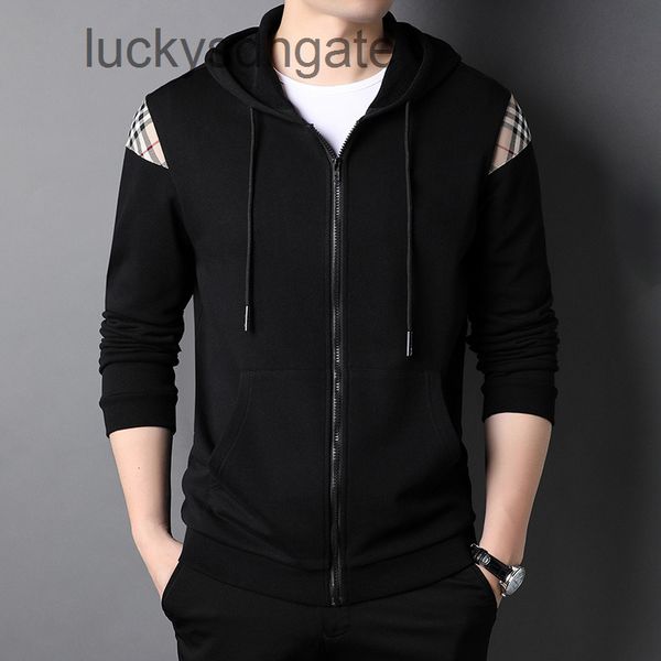 

designer bb r hoodies and fleece coat 2022 spring autumn leisure men's jacket new youth korean fashion hooded, Black;brown