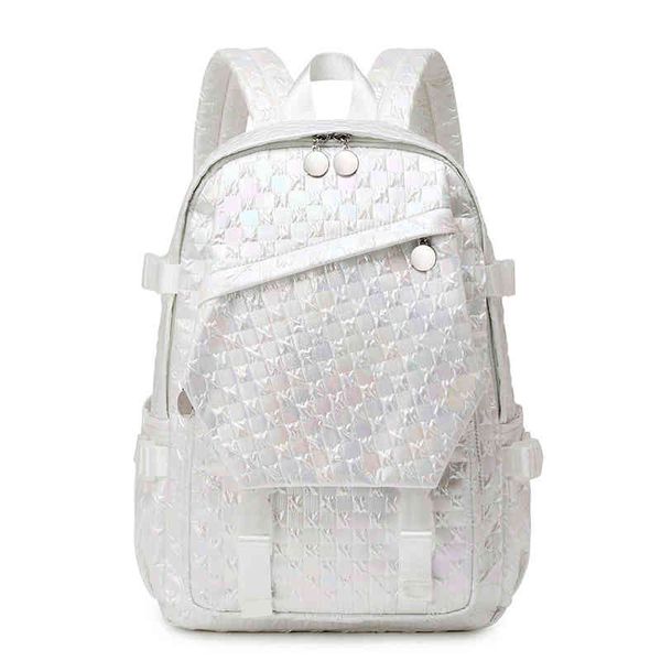 

new junior high school student school bag female high school student versatile leisure travel computer backpack 220812