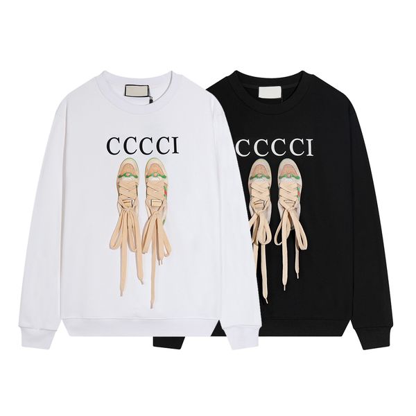 

designer mens womens hoodie hoodies warm sweater fashion pullover sweatshirt, Black