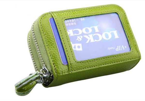 Atacado Personalize o logotipo KB85 Estilo coreano Clipes de dinheiro masculino Manga para cartão Anti-RFID mini Bolsa de moedas Porta-cartão antimagnético Carteira pequena de couro de vaca