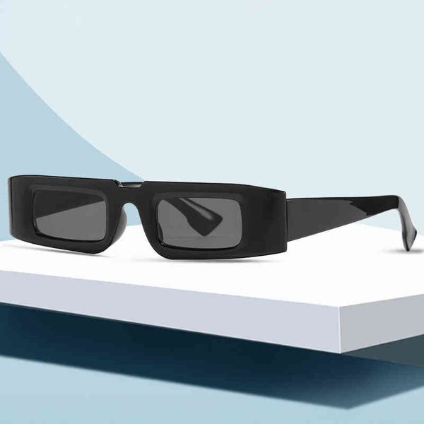 

sunglasses small frame sunglasses, colorful box, modern versatile hzc8, White;black