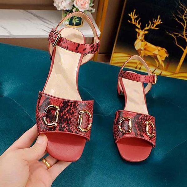 

thick heel open-toe sandal op30 summer female retro square head foreign style old flower all-match fashion word strap sandals, Black