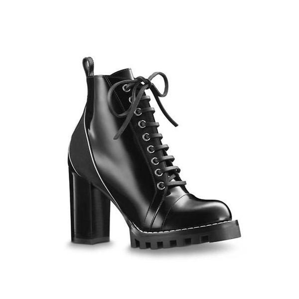 

luxury women winter boots all black printing trail martin boot womens platform booties work snow boot lady white designer woman bo274v