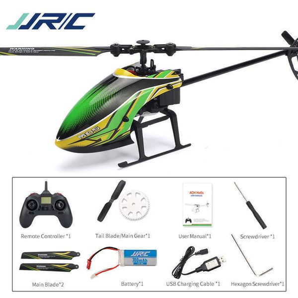 

JJRC M05 RC Helicopter Toy 6Axis 4 Ch 2.4G Remote Control Electronic Aircraft Altitude Hold Gyro Anti-collision Quadcopter Drone, Gray