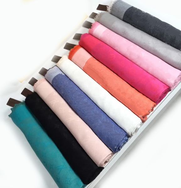 Brandneuer Schal, Luxus-Farbfaden-Wollgarn-gefärbter, modischer Schal für Herren und Damen, 140 x 140 cm