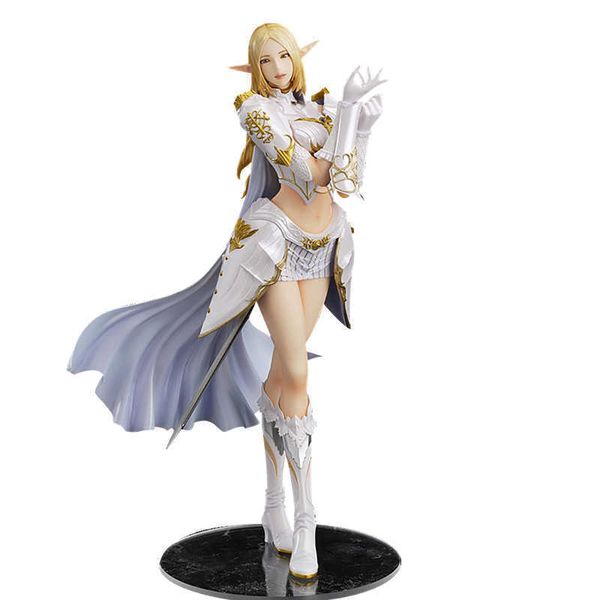 

huiya01 anime girl action figure toy lineage elf pvc 26cm figure toy anime action figures model toy collectible for kids toys gifts q0722