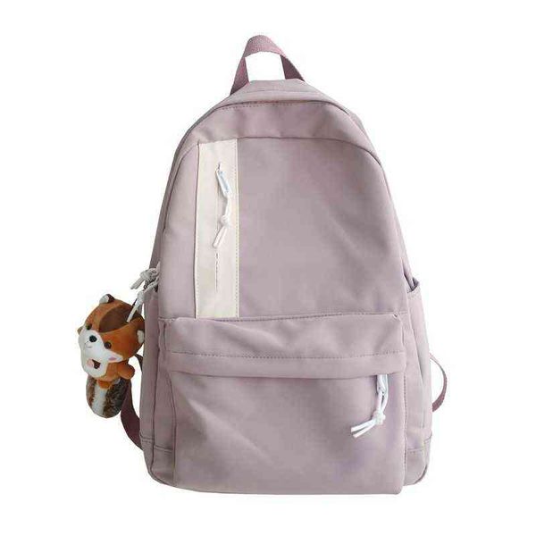 Zaino Borse da scuola in nylon per ragazze adolescenti Donne Zaino per studenti di scuola media Campus Bookbags Nuovo 220628