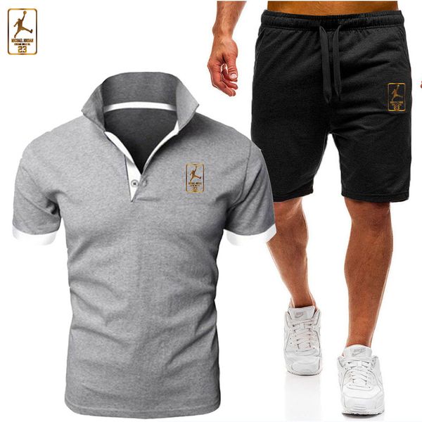 

sportswear fashion designer men's tracksuits t-shirt pants swimsuit suit clothing mens shorts summer shirt casual polos, Gray