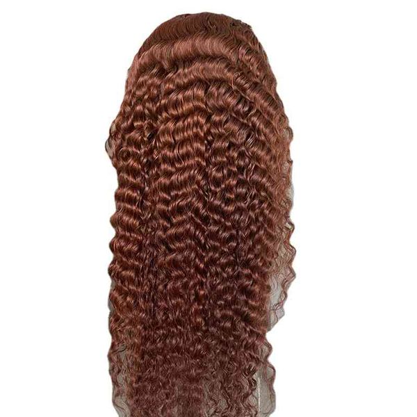

new style security short bob headband long short brazilian bone straight water wave hd lace human hair wigs, Golden;white