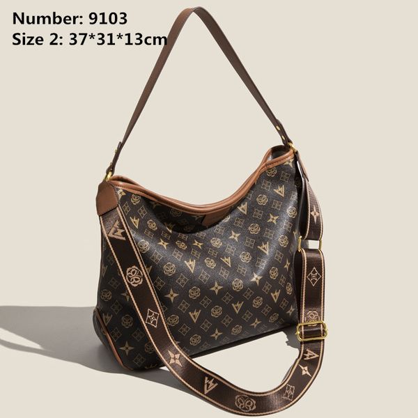 

wholesale factory ladies leathers shoulder bags large capacity wear-resistant printed handbag elegant contrast leather tote bag foreign colo