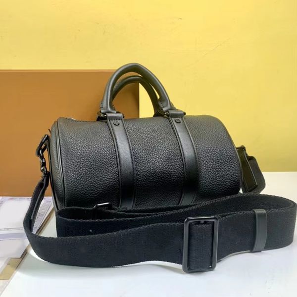 

large capacity handbag luxury men designer duffle bags women genuine leather travel bag fashion crossbody black carry on luggage the tote ge