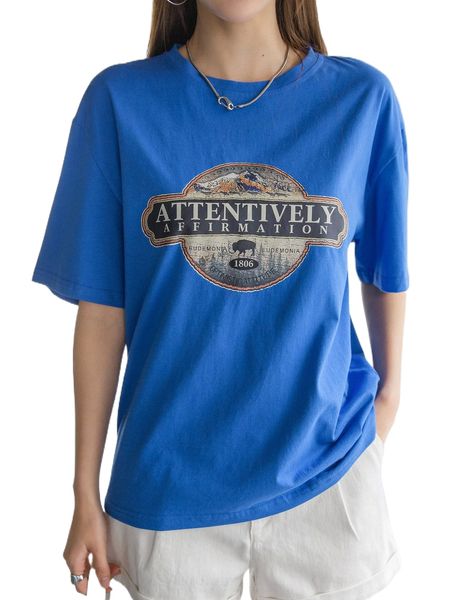 

dazy letter graphic shoulder pad tee w547#, White