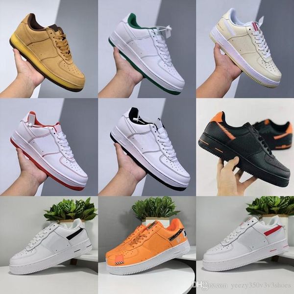 

2022 men women running shoes just do forces triple white 1 pastel pale ivory wheat pistachio frost spruce aura mystic navy af trainers sport, Black