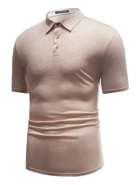 

men marled knit polo shirt z6ir#, White;black