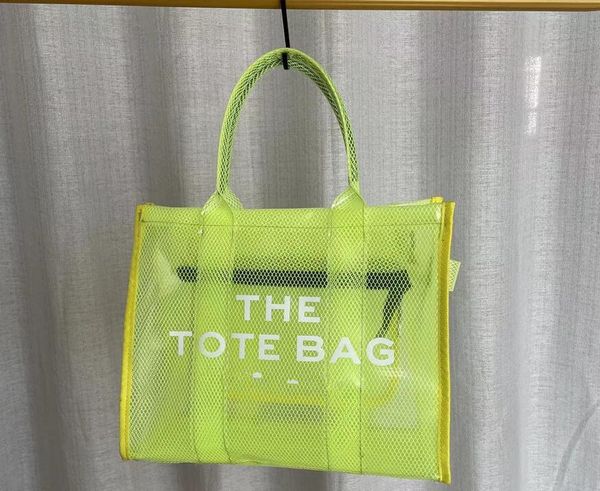 

2022 designer womens crossbody bag candy colors totebags fashion shopper big capacity shoulder bags pvc beach letter tote handbags wallets