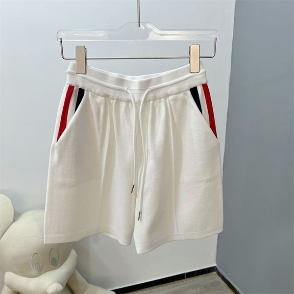 

71% off 2022 summer new trendy men's and women's clothing pocket tricolor pants, White;black