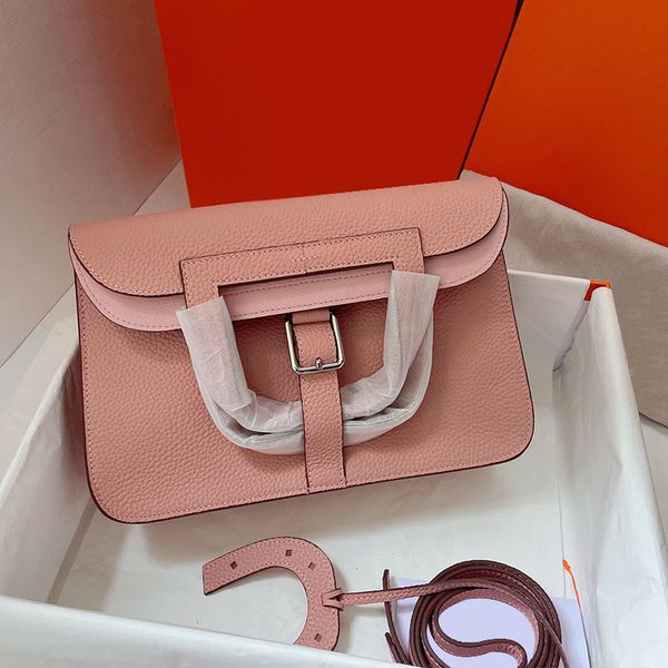 

women horseshoe handbag bag men briefcase bags cowhide leather silver hardware fashion hand clutch wallets lady commute handbags purse