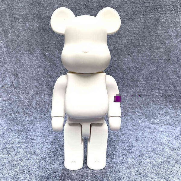 Hot 28 cm 400% Bearbrick Action Figures Orso Modello in PVC Figure Vernice fai da te Bambole Giocattoli per bambini Regali di compleanno per bambini