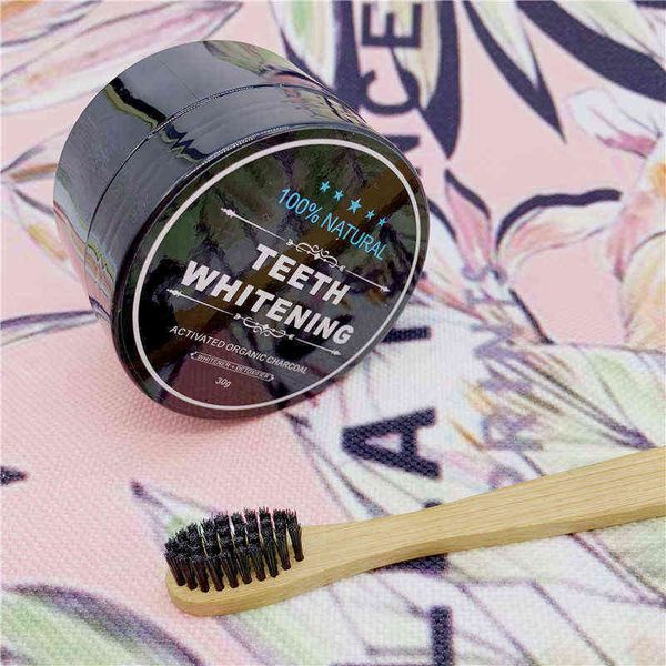 

toothbrush natural activated carbon bamboo ecological toothbrush organic tooth whitening agent oral hygiene powder box coconut charcoal 0312