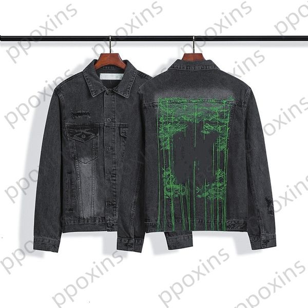 

fashion designer men's jacket craft embroidered sling letter arrow washed used denim versatile coat winter jackets men fashion windbrea, Black;brown