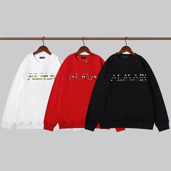 

2022 hoodie sweatshirt designer men women cotton sweater hoodie fashion long sleeve print pullover hoodies streetwear sweatershirt oo, Black