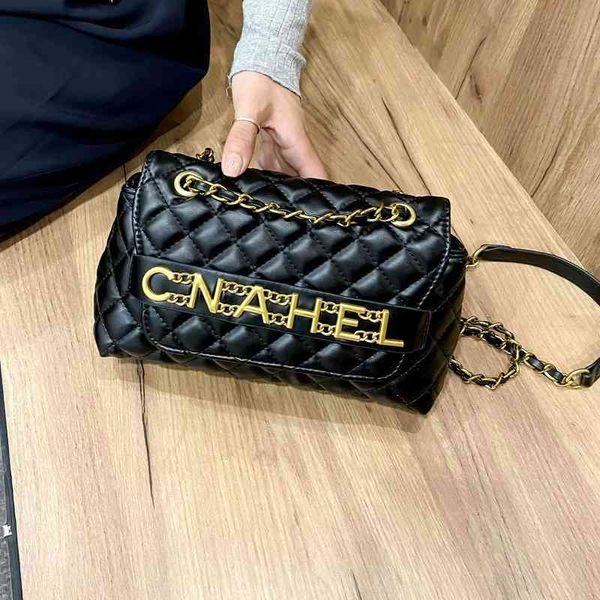 

new female chain simple fashion small square luxury ladies shoulder bag