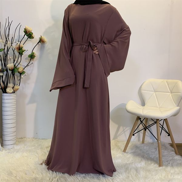 

women casual dresses solid color loose dresses women's dress robe 9 colors s-xxl, Black;gray
