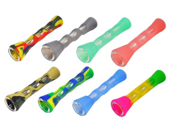 L'ultima pipa in silicone da 8,7 cm Tobacco FDA Platinum Level Glass Tobi, selezione di molti stili, supporto LOGO personalizzato