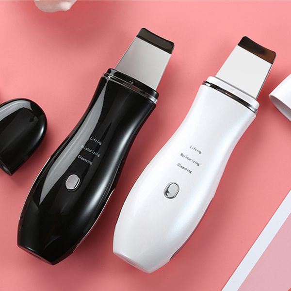 

new ultrasonic shovel machine ion beauty instrument facial cleansing exfoliator device blackhead pore cleaner whitening lifting perfections