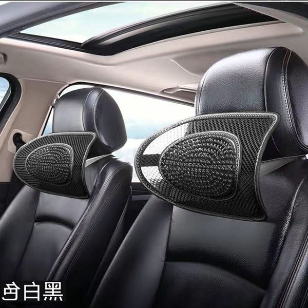

car seat headrest pillow neck support chair back auto massage cushion