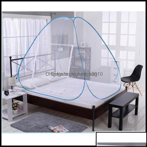 Zanzariera Forniture per la biancheria da letto Tessili per la casa Giardino In vendita Singola persona Anti Tenda Prezzo Letto Maglia Drop Consegna 2021 Pvscy N6La0