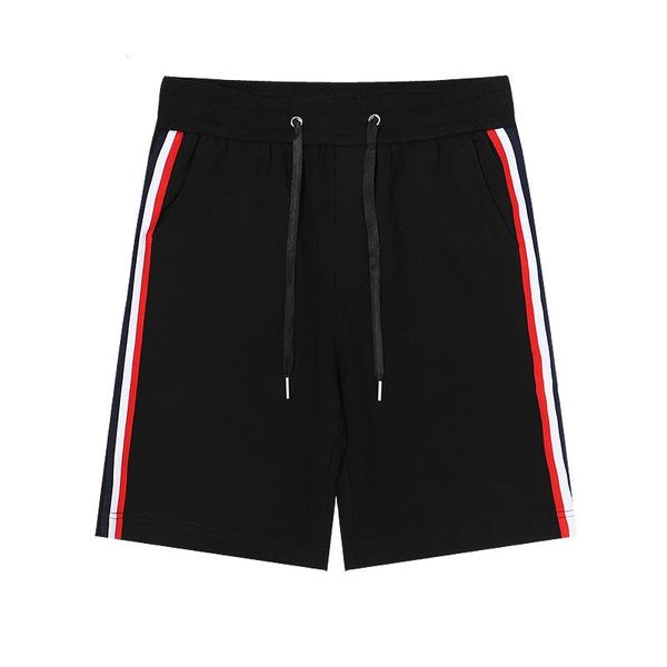 

2022 mens shorts summer breathable loose pants couple models classic alphabet embroidered webbing trim high street designer fashion casual o, White;black