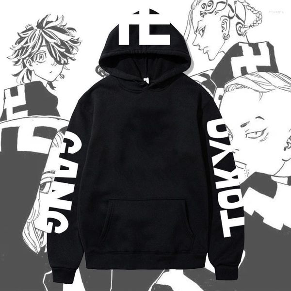 Herren Hoodies Sweatshirts Anime Tokyo Revengers Cosplay Gang Manjiro Sano Mikey Gemütliche Tops Pullover Sudadera Felpa MoletomMens Trix22