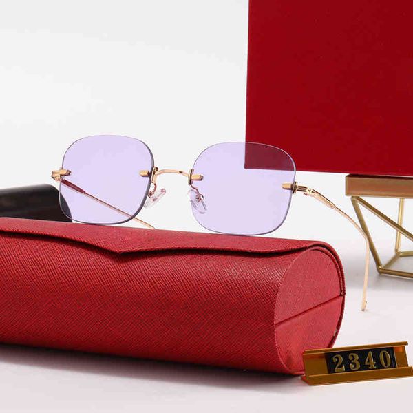 

vintage rimless sunglasses men eyewear women for summer luxury eyeglasses men glasses frame oculos de sol las gafas, White;black