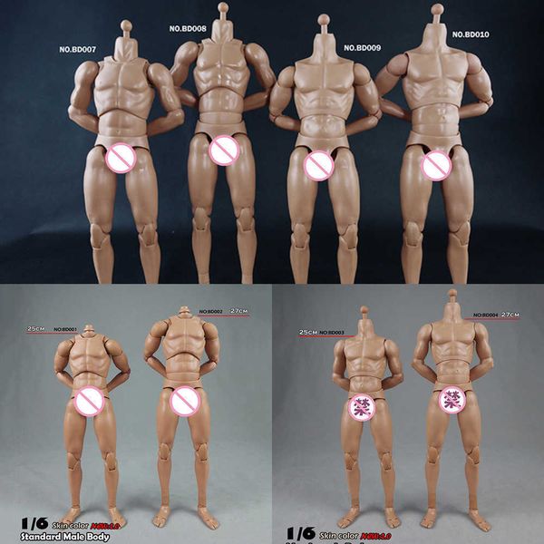 

huiya01 bd001/bd002/bd003/bd004/bd007/bd008/bd009/bd010 1/6 male standard muscle body narrow shoulders 2.0 model for 12'' action f
