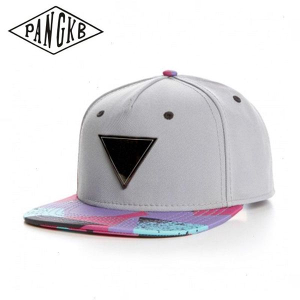 Marka Andre 2tone Cap Metal Logo Yetişkin Açık Hava Güneş Beyzbol Erkek Kadın Hip Hop Spor Basketbol Snapback