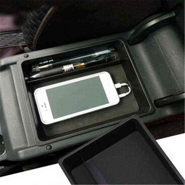 

2pc for vw tiguan mk1 mk2 2009-2021 car-styling central armrest storage box pallet container glove organizer tray y220414