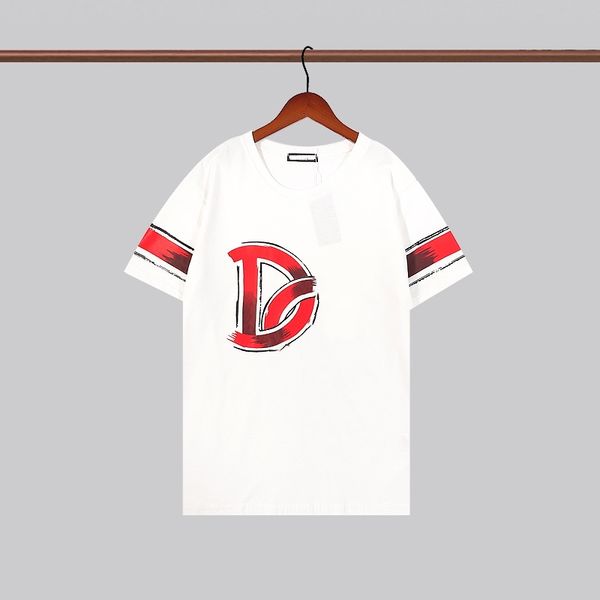 

2022 mens designers t shirt casual man womens loose tees with letters print short sleeves fashion men shirts size s-2xl #12, White;black
