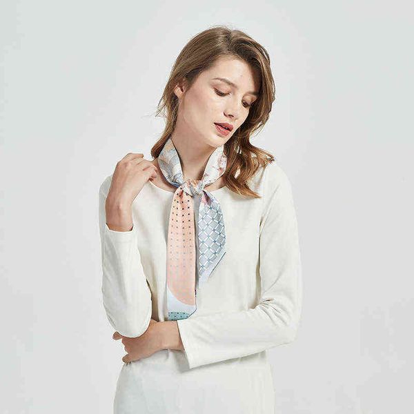 

2022 silk scarves hair bands binding bags ribbons neckbands decorative streamers long small, Black;purple