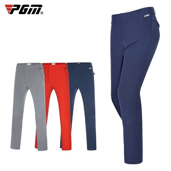 

pgm summer men's pants golf clothing outdoor sports breathable quick-drying sunscreen trousers golf wear kuz097 220509, Black