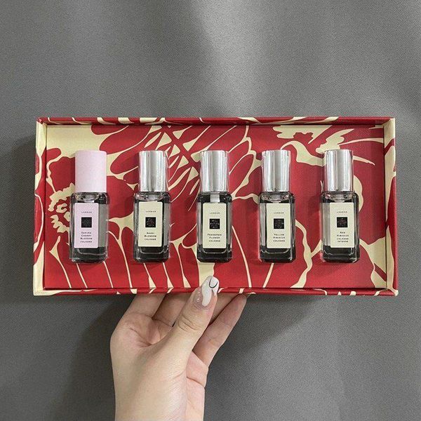 

jo malone london perfume set 9ml 5pcs perfumes cologne collection fragrances hibiscus orange blossom flowers edp spray gift box dhl ship