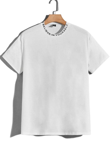 

men slogan graphic tee d8vj#, White;black