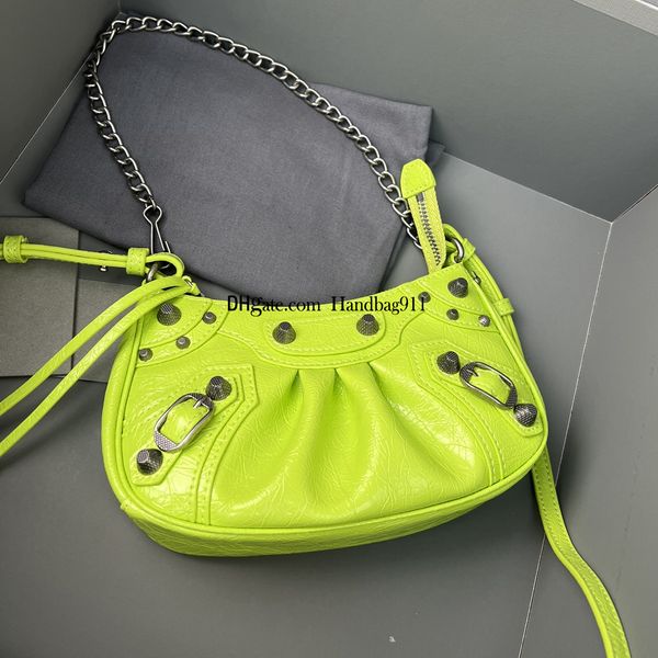 

fashion bags luxury designer crescent handbag classic women's cross body bag two straps brand shoulder bag